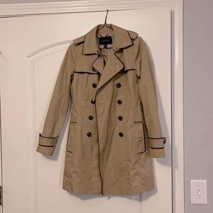 Banana Republic Trench Coat Petite 0P